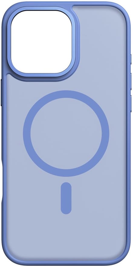 White diamonds hoesje geschikt voor Iphone16 Pro Max - Hybrid case - Blauw