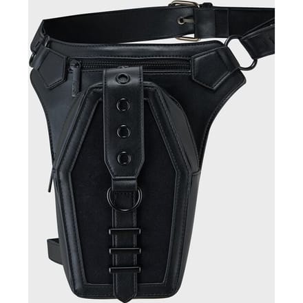 KIHILIST by KILLSTAR - Gothic Heuptas - Entrophy Bag - zwart