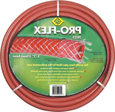 Tuinslang - Flexibele Slang - Water Geven - Drielaags Versterkt - 30 meter - Rood