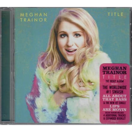 CD MEGHAN TRAINOR - Title 88875046912 Epic 2015 VS Reggae, Ska & Dub Gebruikt brown