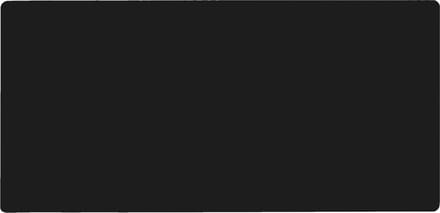 NOOBLU Bureau onderlegger DUBL - 85 x 45 cm - Senso Midnight black