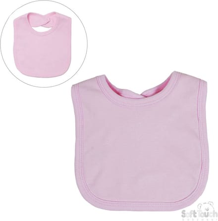Soft Touch Slabbetje 33 Cm Roze