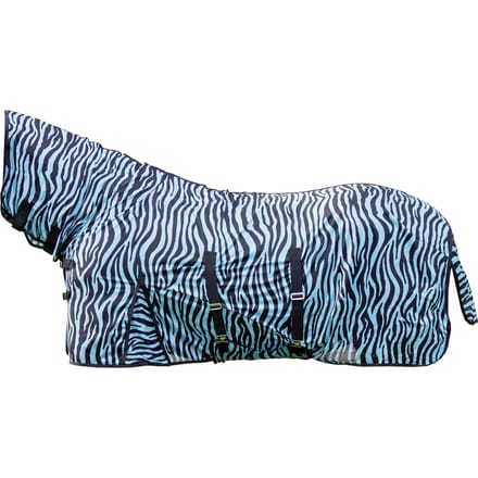 Paardenvliegendeken met halsdekking HKM Zebra
