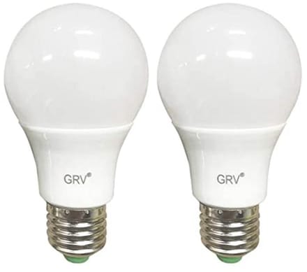 E27 LED fitting lamp niet dimbaar 5 Watt warm wit 2-pack