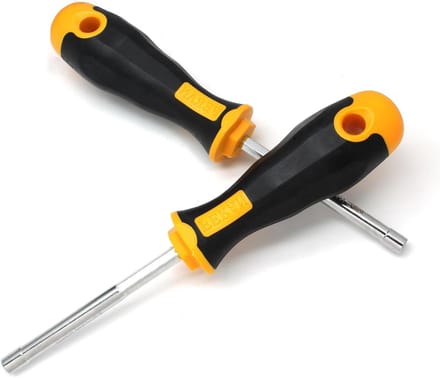 Dopsleutel Schroevendraaier - Moer Schroevendraaier - Reparaties Uitvoeren - Niet-Magnetische Tip - 5 MM - Zilver