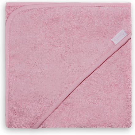 Funnies Badcape | Roze | 80x80 cm | 100% Katoen | Badstof
