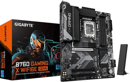 GIGABYTE B760 GAMING X WIFI6E GEN5 Moederbord - Intel B760 - Intel LGA1700 - DDR5 RAM - ATX