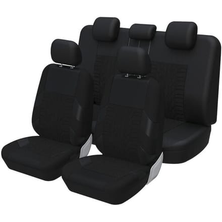Porbi Y33376-5 autostoelhoessets zwart