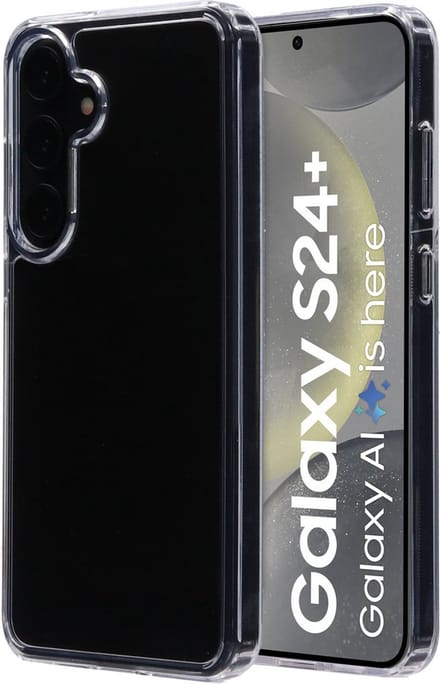 Mobiparts hoesje geschikt voor Samsung Galaxy S24 Plus - Hardcover - Transparant