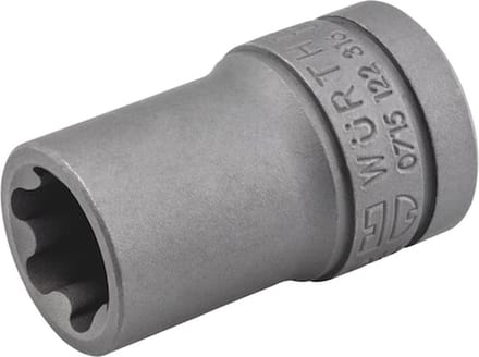 Wurth - 3/8 inch TX-plus dopsleutel - 3/8 inch dopsleutel TX Plus Soort aandrijving Binnenvierkant Aansluiting E14