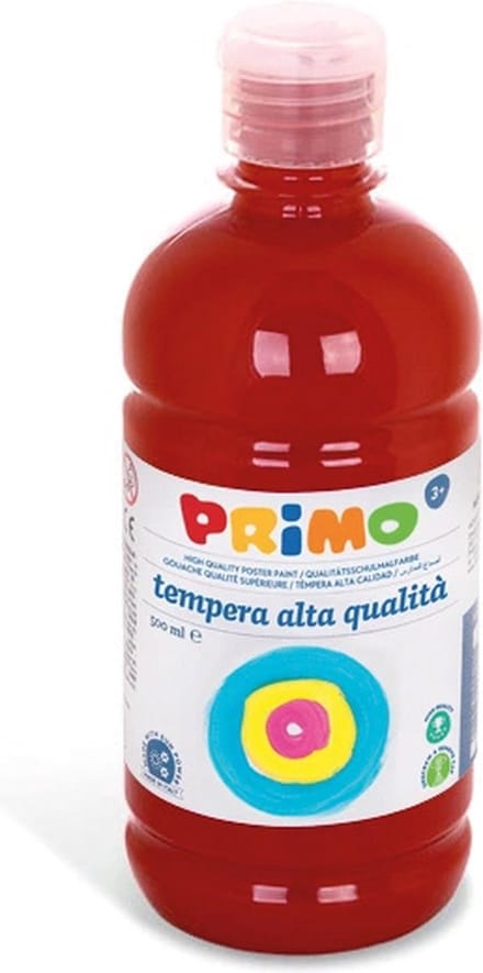 Plakkaatverf Primo 500ml Bruin