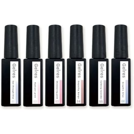 Beauty World - Gelres Base In Color 01 See Through Blue