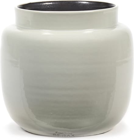 Serax Bloempot Grijs-Licht Grijs D 21 cm H 19 cm
