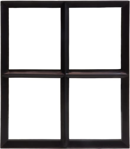 Wovar Stalen Raam Zwart Rechthoek 500 x 600 mm | Per Stuk