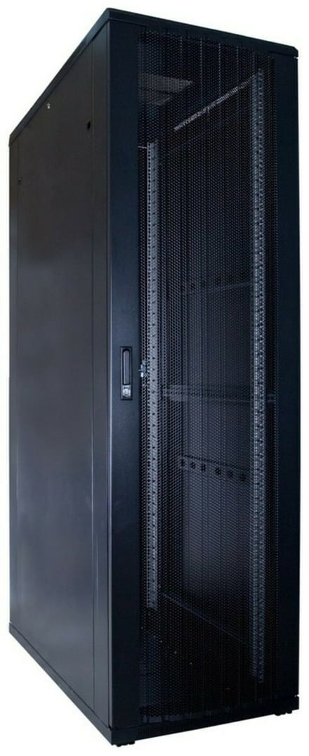 DSIT 42U serverkast met geperforeerde deur 600x1200x2000mm (BxDxH) - serverbehuizing - serverrack - 19 inch