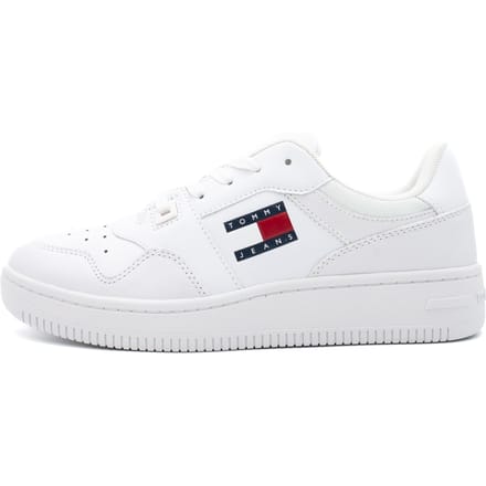 Tommy Hilfiger TJW Retro Basket Essential Dames Sneakers - Wit - Maat 39