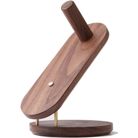 Support Mural pour Sèche-Cheveux pour Dyson Supersonic Rack de Rangement en Bois de Noyer Hêtre Support Sèche-Cheveux Outils de Salle de Bain brown