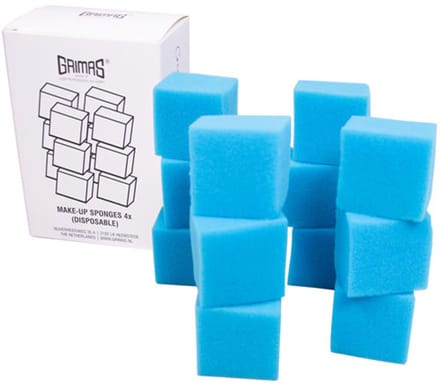 Grimas - Spons - Make-up - Vierkant - Disposable - Voordeelverpakking
