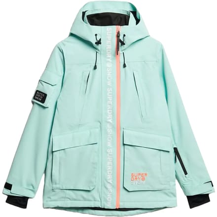 Superdry SKI ULTIMATE RESCUE JACKET Dames Wintersportjas - Cali Blue - Maat M