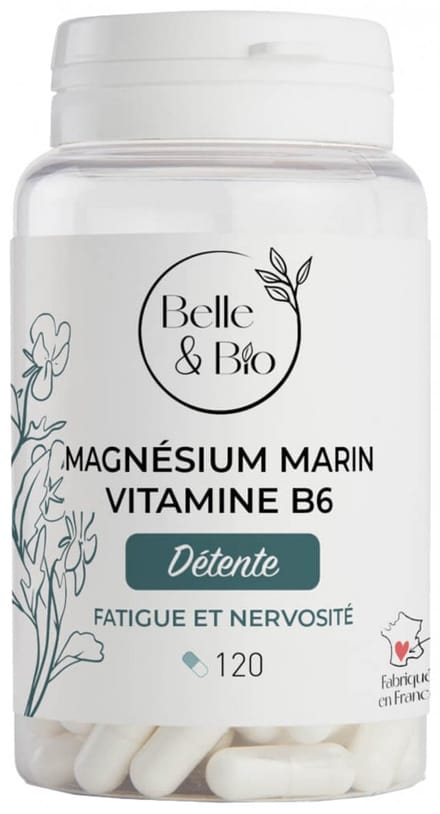 Belle & Bio Marine Magnesium Vitamine B6 120 Capsules