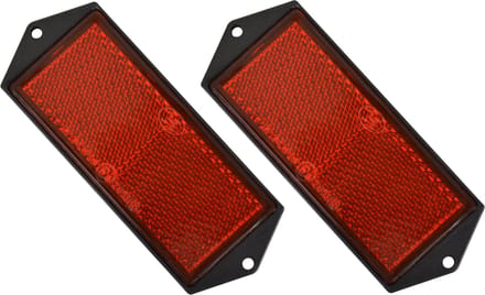 Carpoint Reflector Rood 104x40mm - 2 Stuks