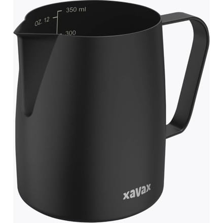 Xavax barista-melkkan 350ml, matzwart