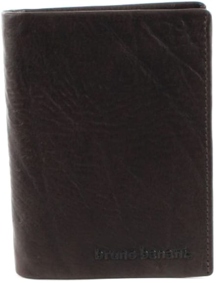 bruno banani Leren Portemonnee Africa Wallet Brown Donkerbruin