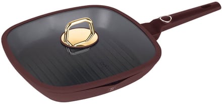 Berlinger Haus 8037 - Grillpan met deksel - 28 cm - Leonardo Collection