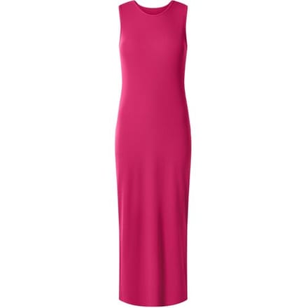 ESMARA Rib dames jurk - slim fit (Roze, M (40/42))