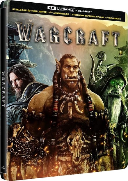 Warcraft - The Beginning (4K Ultra HD Blu-ray) (Limited Edition) (Steelbook)