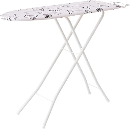 Houten Strijkplank - Strijktafel - Kleding Strijken - In Hoogte Verstelbaar - 105 x 31 cm - Wit