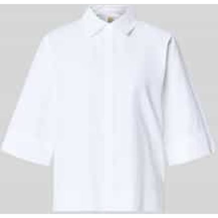 regular fit overhemdblouse in halflange mouwen-design model 'Netti'