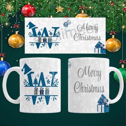 Mok W Merry christmas / Vrolijk kerstfeest