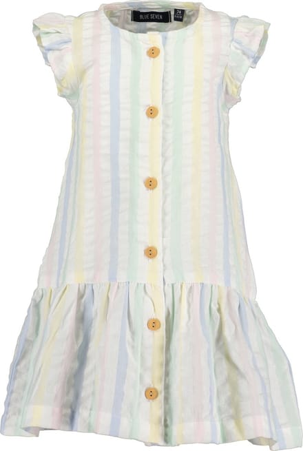 Blue Seven MINI KIDS FESTIVE Meisjes Jurk - wit - Maat 80