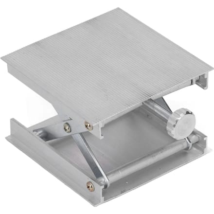 Aluminiumlegering Niveau Hefplatform Laboratorium Ondersteuning Krik Handmatige Lab Standaard Automatische Nivellering white