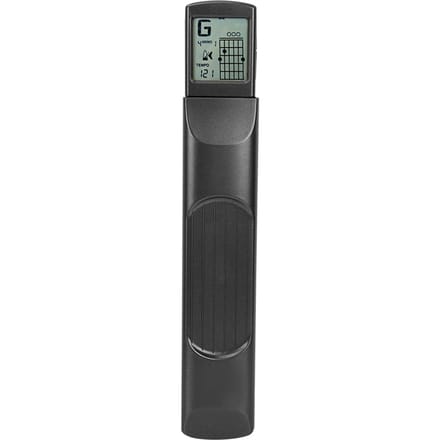 Mini 6 Fret Gitaar Oefenhulpmiddel Akkoordtrainer met Roteerbaar Diagramscherm black