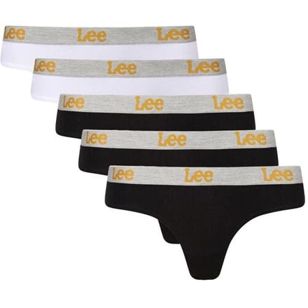 Lee slip Miri zwart/wit S
