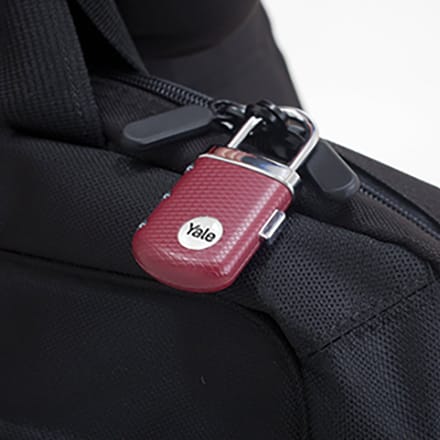 Yale - Bagageslot met Cijferslot - Luxe Afwerking - Rood
