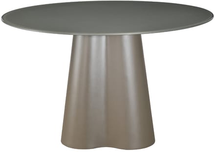 DÉJA Living Eettafel Esra - Rond Kaki Glas/MDF - 120x120x76cm
