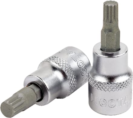 XZN M6 Dop, Vielzahn Dop 1/2 inch, Korte Uitvoering