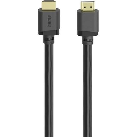 Hama 00202031 HDMI-kabel HDMI Aansluitkabel HDMI-A-stekker 2 m Zwart 8K UHD, eARC