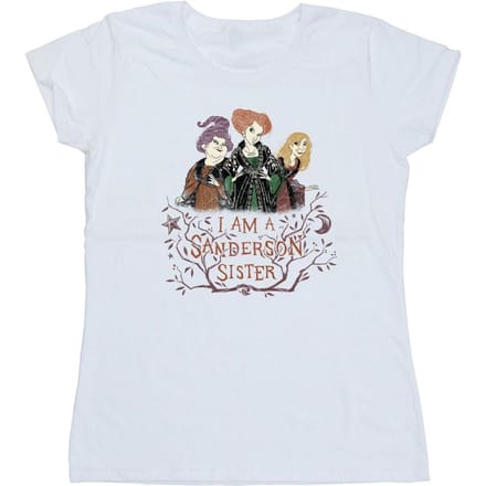 Disney Dames/Dames Hocus Pocus Sanderson Zus Katoenen T-Shirt (Wit)