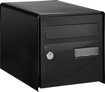 Compacte Brievenbus - Post Ontvanger - Brieven Post - Afsluitbaar Ontwerp - Zwart