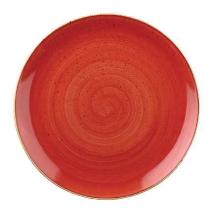 Churchill Stonecast Berry Red Evolve Coupe Bord 22cm (12 stuks)