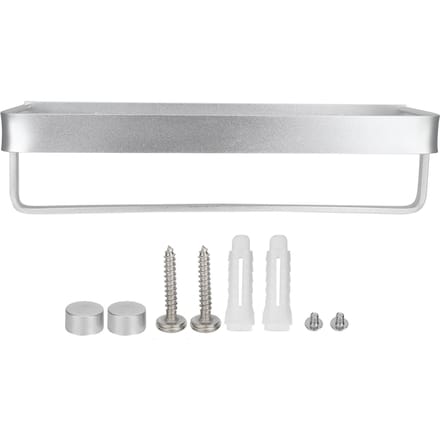 Wandgemonteerd Opbergrek Doucheplank Multifunctionele Opberg Houder voor Keuken Badkamer(40 cm white