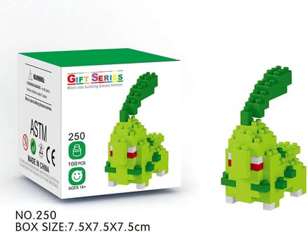 DW4Trading Nanoblocks Miniblocks 52 - Bouwset stenen - 100 stuks - Compatibel met grote merken