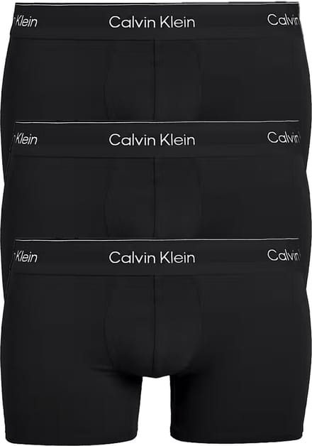 Calvin Klein Icon Cotton Stretch Low Rise trunks (3-pack) - lage heren boxers kort - zwart