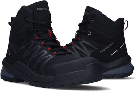 Footfellas werkschoenen S3S Zwart Jordan hoog