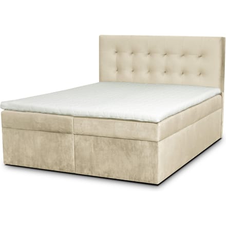 Boxspring Lille met opbergruimte velvet | Ropez