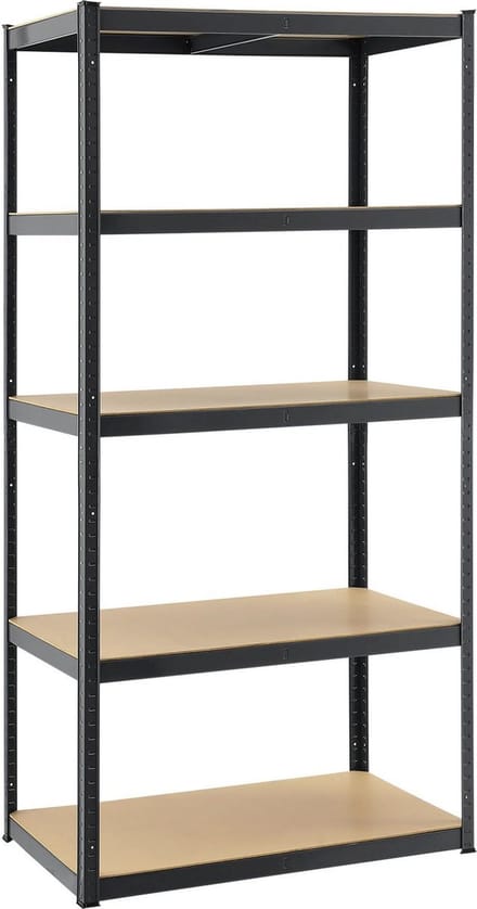 Stellingkast / Magazijnstelling / Opbergkast - Basic - 200 x 100 x 60cm - Grijs